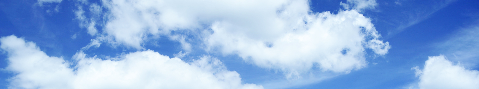 Weiße Wolken am Himmel ©Feuerbach